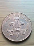 Moneda Anglia Two Pence 2005 -Luciu de batere, Europa