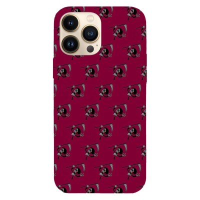 Husa compatibila cu Apple iPhone 12 Pro Max, Viceversa, model The Grim Reaper pattern Billy and Mandy, Silicon, TPU foto