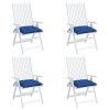 Perne de scaun, 4 buc., albastru, 50x50x7 cm, textil oxford GartenMobel Dekor, vidaXL