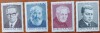 FOROYAR/FERO(Teritoriu Danez)-&#039;&#039;PERSONALITATI LOCALE&#039;&#039;-4val.-MNH-NESTAMP, Nestampilat
