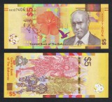 Bancnota Bahamas 5 Dollars 2020 P-78A UNC Necirculata