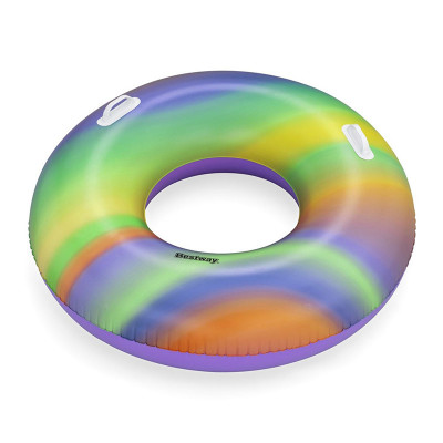 Colac inot Rainbow Tube Float Fashion, 119 cm, Multicolor foto