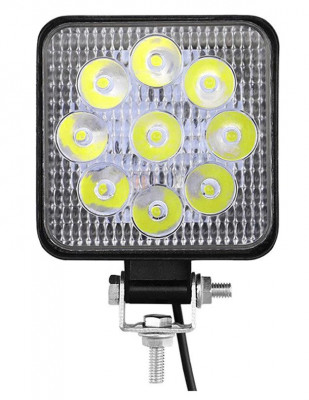 Proiector Led 27W 12/24V 6000K Patrat PL 028 foto