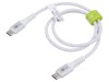 Cablu USB 2.0 USB C 0,5m alb 0,48Gbps, Goobay