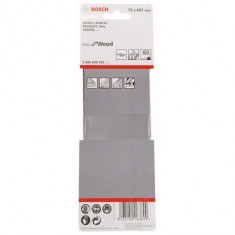 Bosch Set 3 benzi de slefuire X440, 75x533mm, 60