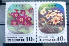 Korea 1994 flori, plante serie 2v nestampilat