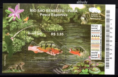 BRAZILIA 2009, Fauna, Pesti, MNH, serie neuzata foto
