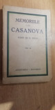 myh 46s - Memoriile lui Casanova - Scrise de el insusi - volumul 3 - interbelica