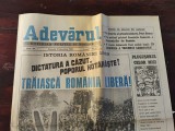 Ziarul Adevărul 31 ianuarie 1989