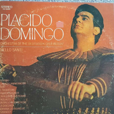 Vinil original SUA, Placido Domingo, recital of italian Arias, Opera Berlin