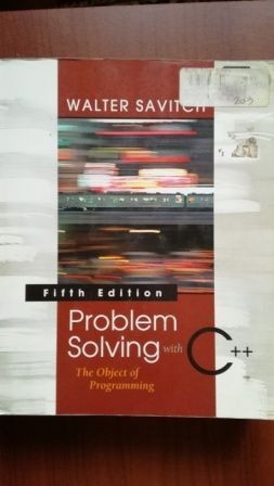 Problem solving with C++