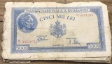 (BNK A) Romania bancnota 5000 lei 10 septembrie 1943