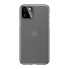Husa Apple iPhone 11 Pro, Baseus Wing Case, Alb / Transparent, 5.8 inch