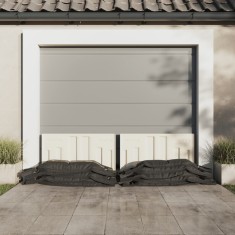 vidaXL Saci de nisip, 25 buc., verde inchis, 103x25 cm, HDPE foto