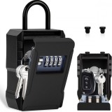 Cutie metalica cu cifru pentru depozitare chei, Tip Lacat, VisionHub&reg;, Rezistenta la apa, Caseta exterioara impermeabila, rezistenta, de capacitate fo