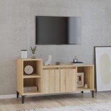 Cumpara ieftin Comodă TV, stejar sonoma, 100x35x55 cm, lemn prelucrat