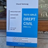 Teste grila, Drept civil - Viorel Voineag, editia 3