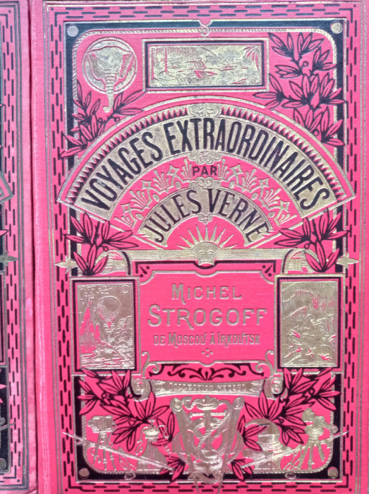 Jules Verne-Michel Strogoff-Editie Veche(1900-1920)-GRAVURI,RARA!