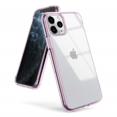 Husa Plastic - TPU Ringke Fusion pentru Apple iPhone 11 Pro, Mov FSAP0046 foto