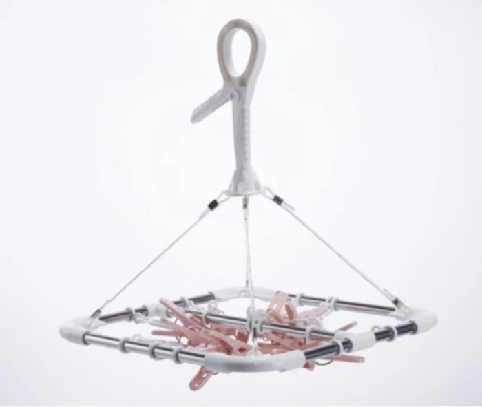 Uscator lenjerie metal/PVC cu 16 carlige