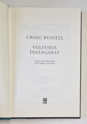 VULTURUL INSANGERAT de CRAIG RUSSELL , 2006 foto