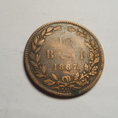 10 bani 1867 Watt