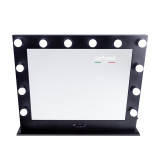 Oglinda smart pentru machiaj Lila Rossa, 65 x 80 cm, functie Bluetooth, port USB