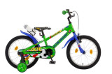 Bicicleta Copii Polar Footbal - 18 Inch Verde Albastru