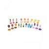 Set de 42 forme din lemn colorate pentru activitati educative Comorile Padurii, Tickit