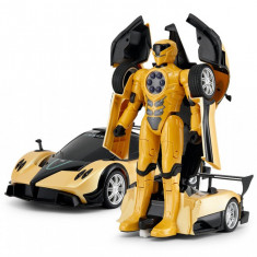 Masina Rastar Pagani Transformer Scara 1:14 2.4GHz RTR - Galben foto