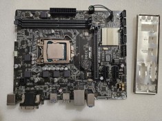 Placa de baza ASUS H110M-K, Socket 1151 + Procesor Intel G4560