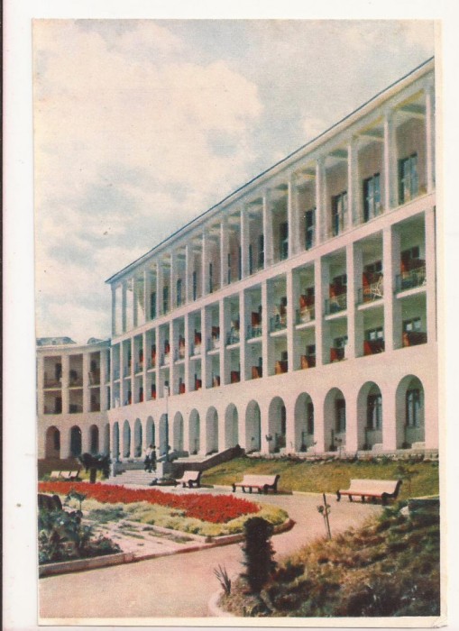 FA74-Carte Postala- UCRAINA - Yalta, 22nd C.P.S.U. Sanatorium, necirculata 1963