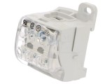 Bloc de distribuție 16mm2-70mm2 cu 1 pistă