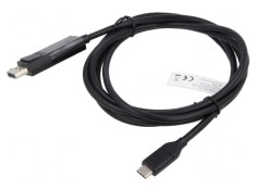 Adaptor DisplayPort bidirec&Aring;&pound;ional 2m negru