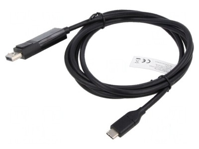 Adaptor DisplayPort bidirec&amp;Aring;&amp;pound;ional 2m negru foto