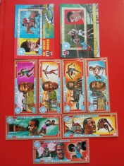 GUINEA ECUATORIALĂ, SPORT MUNICH - COLIȚE + SERIE COMPLETĂ ȘTAMPILATĂ foto