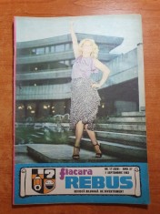 revista flacara rebus 1 septembrie 1983