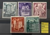 Germania Generalgouvernement 1941 Cladiri Monumente Mi 66/70 MNH -A1000