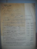 HOPCT DOCUMENT VECHI 322 DEVIZ OFERTA COMANDANT-REGIMENTU 7 ARTILERIE BUZAU 1944, Documente