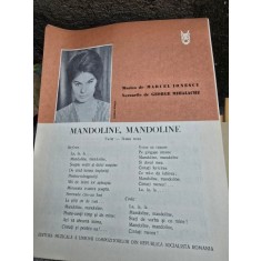 Partitura, Mandoline, mandoline - Marcel Ionescu, George Mihalache