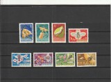 ROMANIA 1963 LP 574 SERICICULTURA SI APICULTURA SERIE MNH NESTAMPILATA, Nestampilat