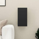 Cumpara ieftin Comodă TV, negru, 30,5x30x60 cm, lemn prelucrat
