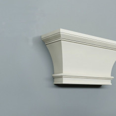Capitel pilastru decorativ de exterior WT01A - 25x11x41 cm