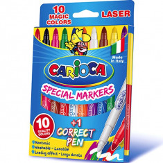 Set 10 markere laser cu marker corector foto