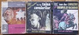Ioan Dan - Cavalerii (1975) + Taina Cavalerilor (1976) + Cavalerii Ordinului Basarab (1977) [Editura Eminescu, Colectia Clepsidra] serie roman istoric