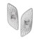 Set lampa semnalizare aripa SUBARU IMPREZA (GD/GG), 01.2001-12.2002, Taiwan, partea stanga+dreapta, transparent, argintiu; fara soclu bec ; tuning;