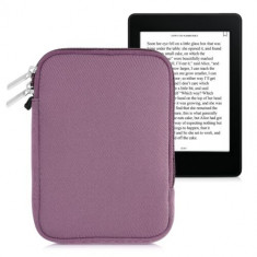 Husa universala pentru eBook Reader de 6 inch, Kwmobile, Mov, Textil, 50334.108 foto