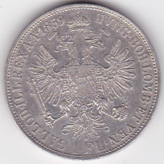 AUSTRIA UNGARIA 1 Florin 1859 B Kremnica