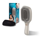 Perie HairCare, revitalizare si reparare par, vibratii, ioni negativi, microcurenti EMS, laser, lumina LED