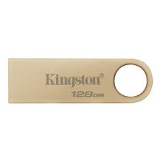 MEMORIE USB 3.2 Kingston 128 GB, 220MB s, 100MB s clasica, carcasa metalica, auriu, DTSE9G3 128GB (timbru verde 0.03lei)